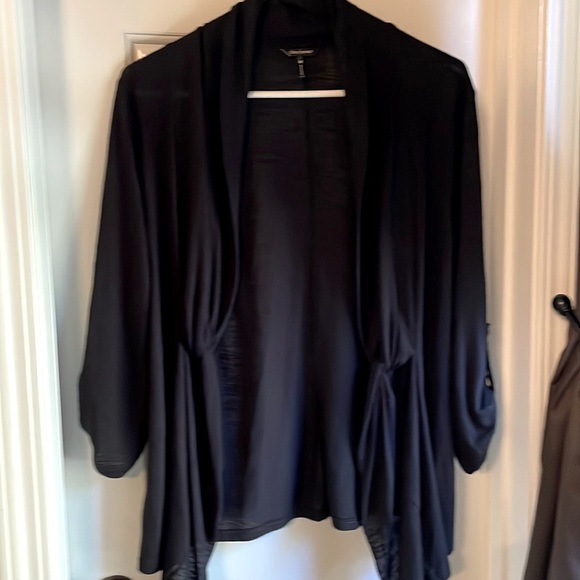 Black light weight jacket size M Daisy Fuentes - Picture 3 of 6